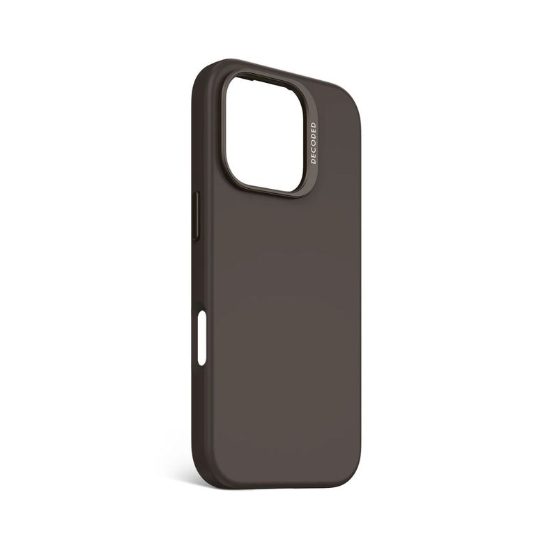 Funda silicona antimicrobial Magsafe iPhone 16 Pro Negro-1