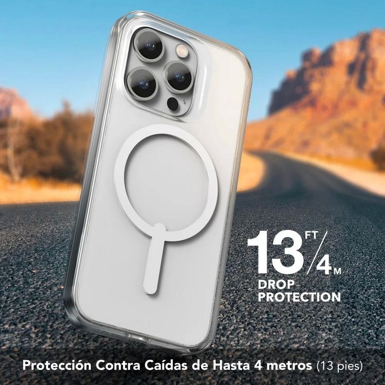 Funda Crystal Palace Snap iPhone 14 Pro Max Transparente-4