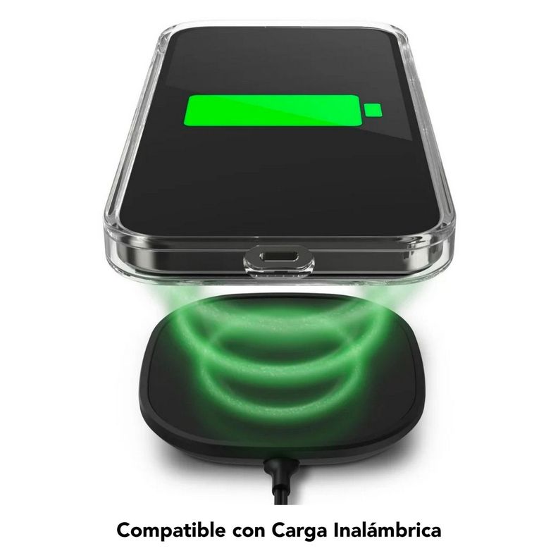 Funda Crystal Palace Snap iPhone 14 Pro Max Transparente-7