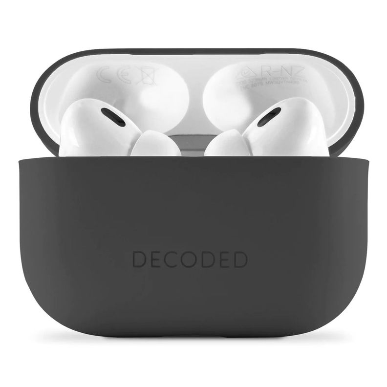 Funda silicona para Airpods Pro 2ª y 1ª gen Decoded Negro-0