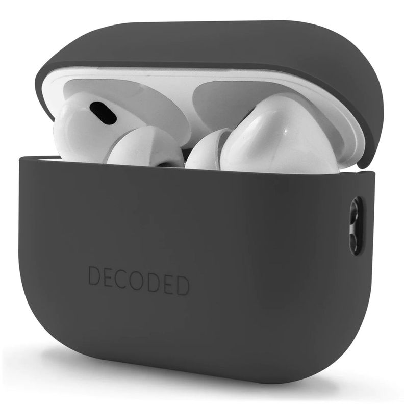 Funda silicona para Airpods Pro 2ª y 1ª gen Decoded Negro-1