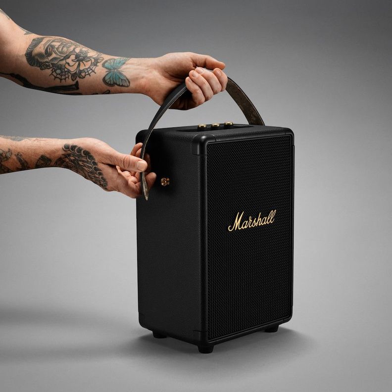 Parlante Portatil Bluetooth Tufton Marshall Black And Brass-8