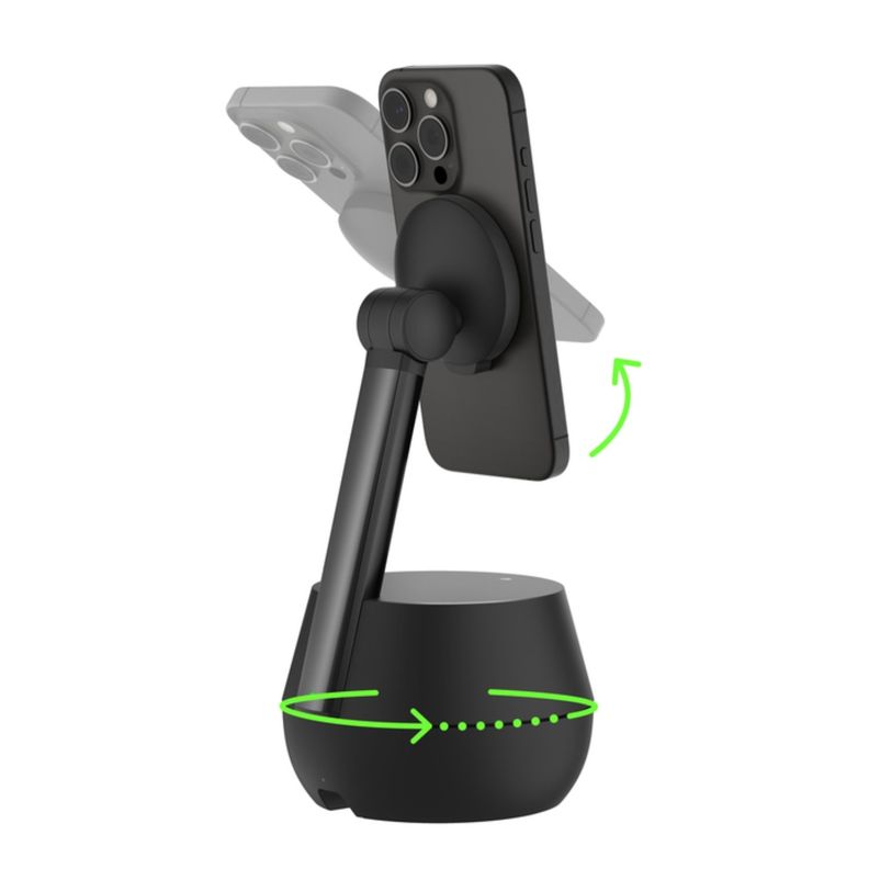 Cargador Stand DockKit Magsafe con Autotracking Negro-1
