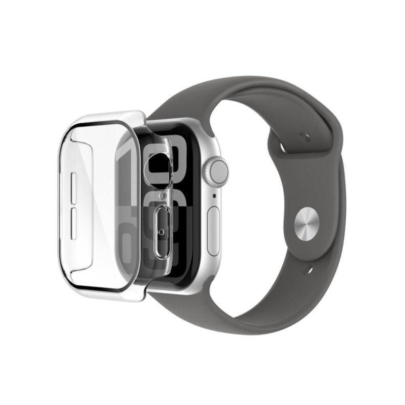 Bumper para Apple Watch Series 10 de 42 mm Transparente-0