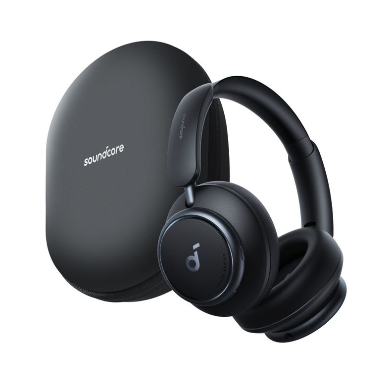 Audifono Over Ear Noise Cancelling Q45 Soundcore Negro-6