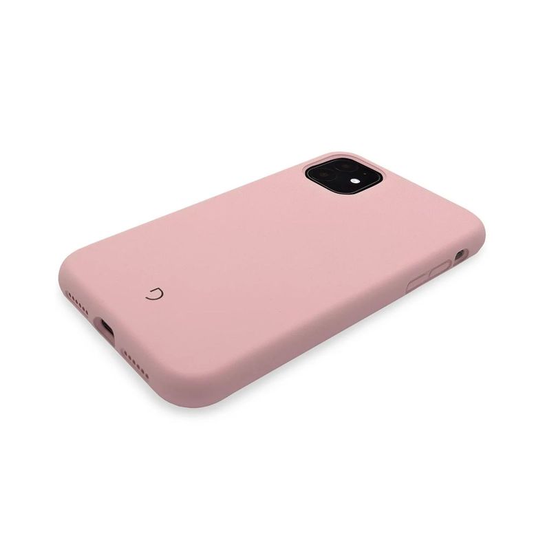 Funda silicona para iPhone 11/ XR Decoded Rosada-2