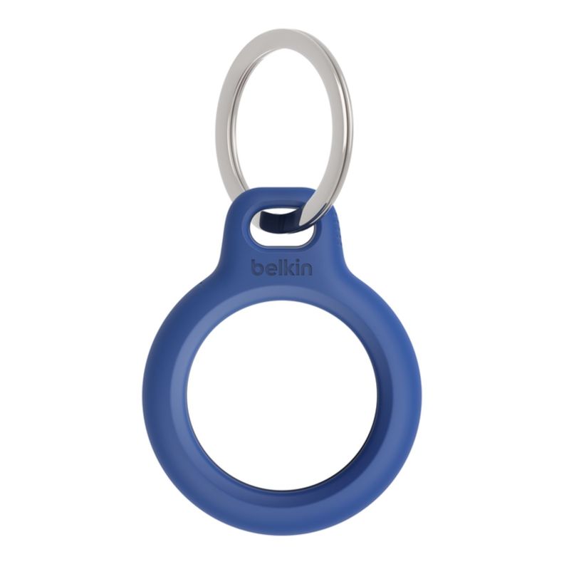 Protector Con Llavero Belkin Secure Holder Para Airtag Azul-0