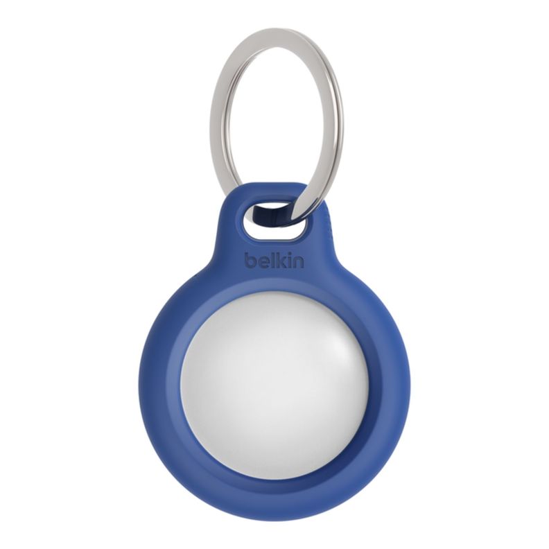 Protector Con Llavero Belkin Secure Holder Para Airtag Azul-1
