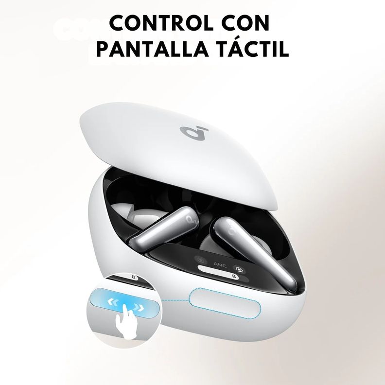 Audifonos True Wireless NC Liberty 4 Pro Soundcore Blanco-9