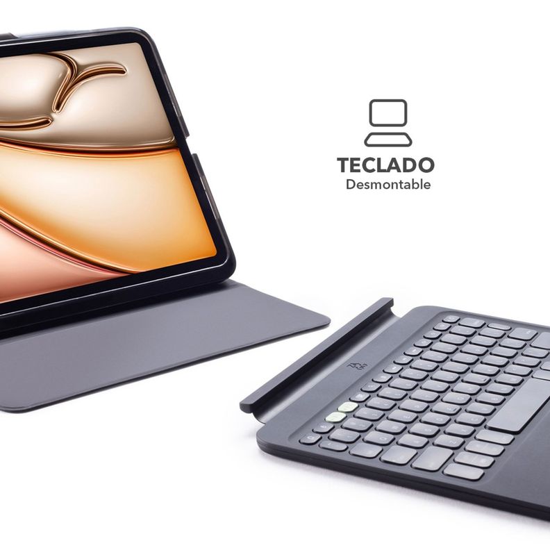 Funda con teclado Pro Keys 2 para iPad Air 13" M2 Zagg-4