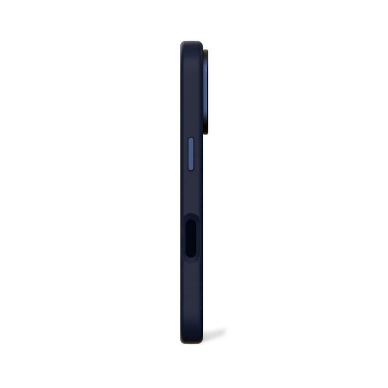 Funda silicona antimicrobial Magsafe iPhone 16 Pro Azul-6