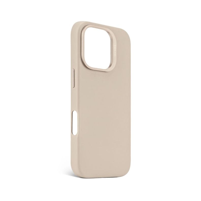 Funda cuero Magsafe iPhone 16 Pro Decoded Gris-1