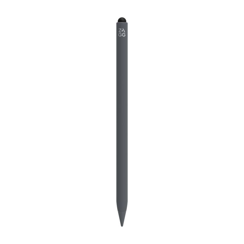 Lápiz Pro stylus 2 para iPad Zagg Gris con carga inalámbrica-0