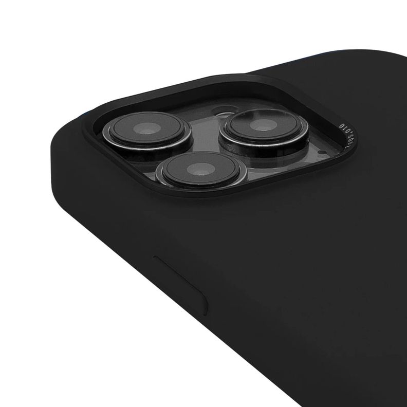 Funda silicona con MagSafe para iPhone 14 Pro Decoded Negro-4