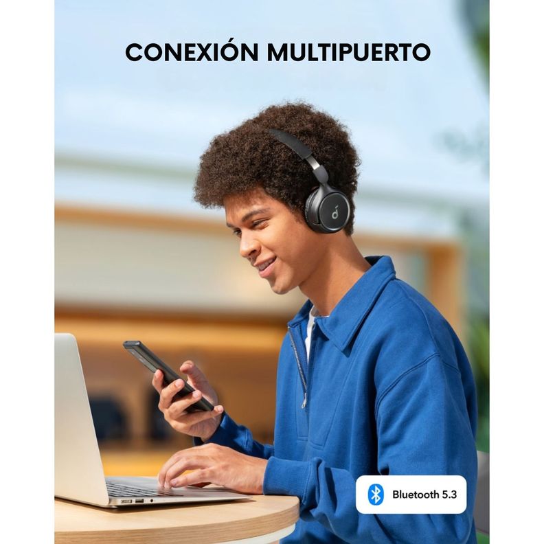 Audifono On Ear H30i Soundcore Negro-9