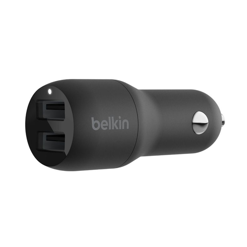 Cargador Dual De Auto Belkin 24w Doble Usb Boost Charge-0