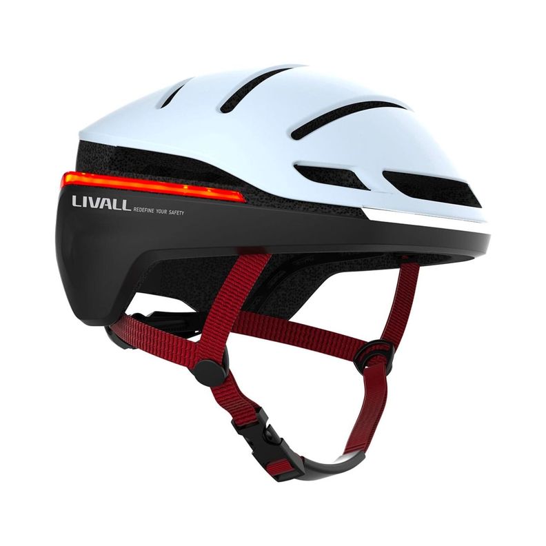 Casco inteligente LED EVO21 Talla L Blanco-1