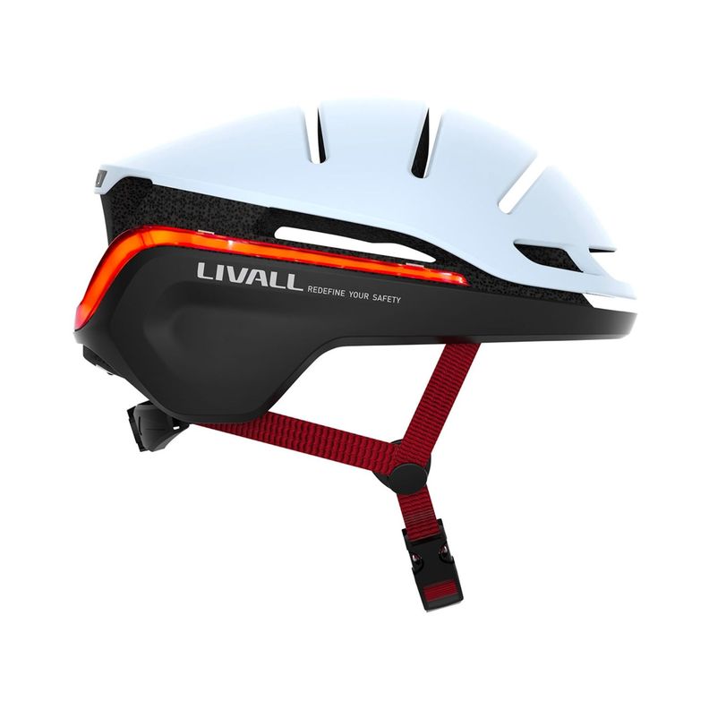 Casco inteligente LED EVO21 Talla L Blanco-2