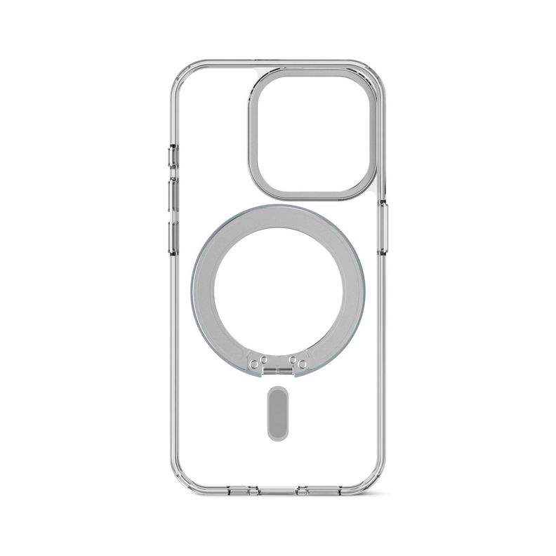 Funda reciclada LoopStand para iPhone 15 Pro Transparente-1
