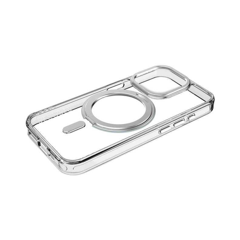 Funda reciclada LoopStand para iPhone 15 Pro Transparente-6