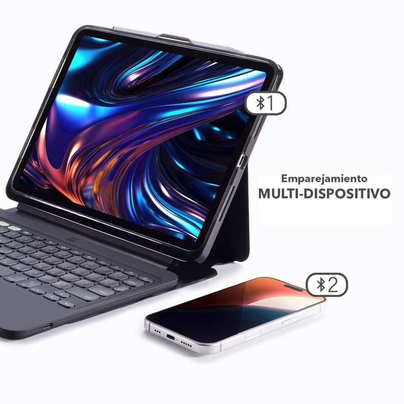 Funda con teclado Pro Keys 2 para iPad Pro 13" M4 Zagg-6