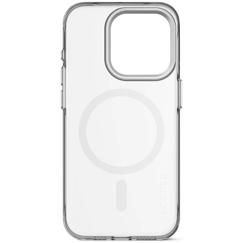 Funda reciclada MagSafe iPhone 15 Pro Decoded Transparente-1