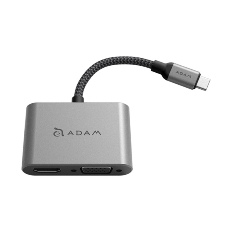 Adaptador Usb-c A Hdmi Y Vga Adam Elements Casa Hub Vh1-0