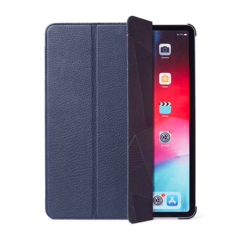 Funda folio cuero para iPad Air 4/5 y iPad Pro Decoded Azul-0