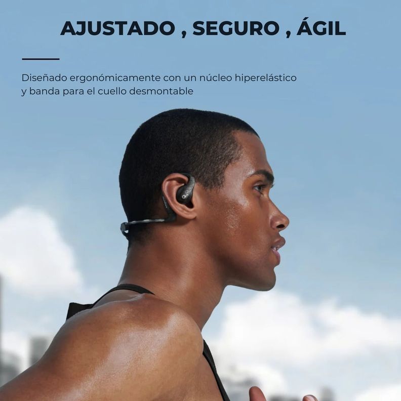 Audifono Transmision Aerea AeroFit Pro Soundcore Negro-6