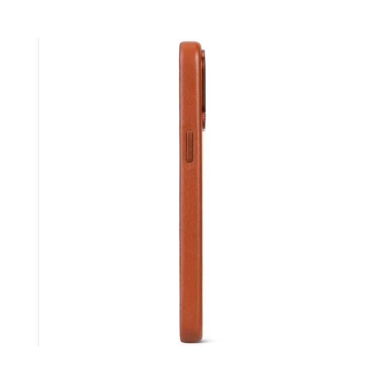 Funda cuero Backcover con MagSafe iPhone 15 Pro Decoded Café-3