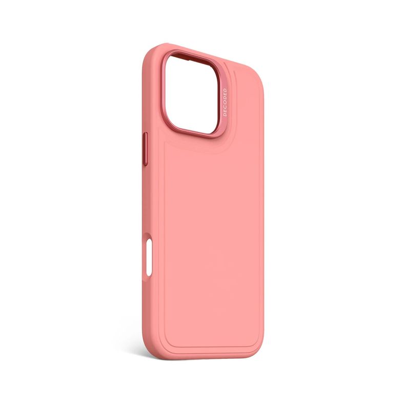 Funda silicona stacks Magsafe iPhone 16 Pro Max Rosado-1