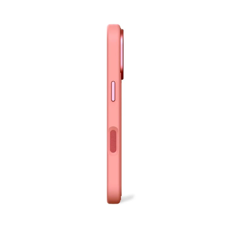 Funda silicona stacks Magsafe iPhone 16 Pro Max Rosado-5