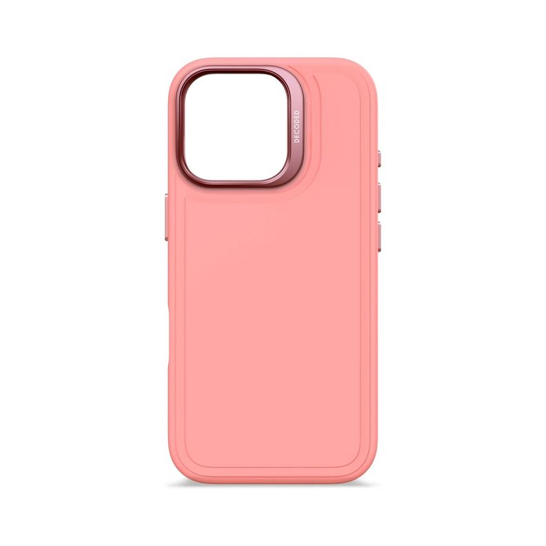 Funda silicona stacks Magsafe iPhone 16 Pro Max Rosado-8