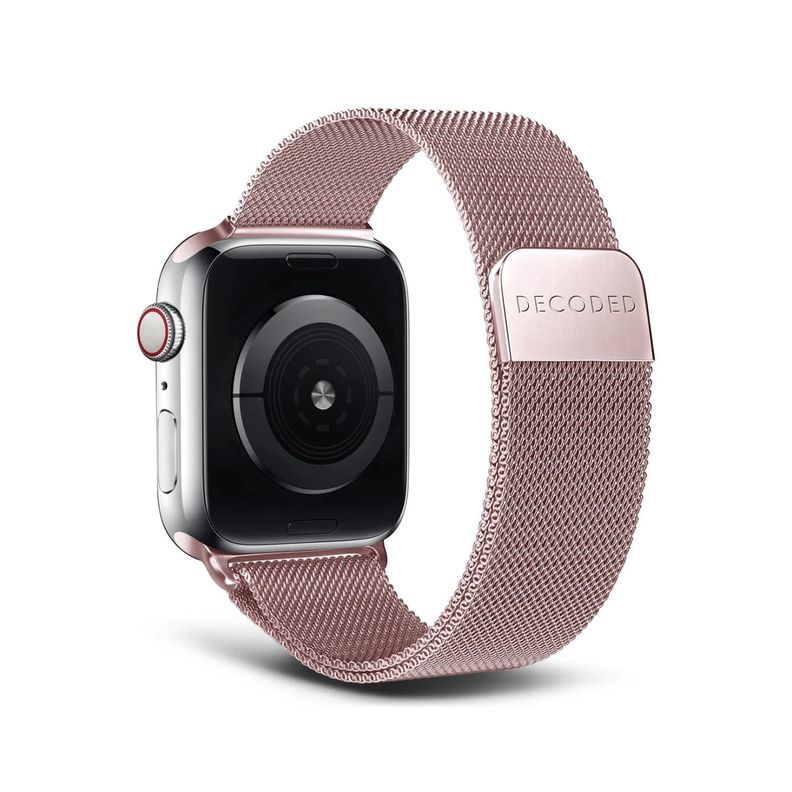 Banda para Apple Watch 40/41 mm Milan Magnética Loop Rosada-0