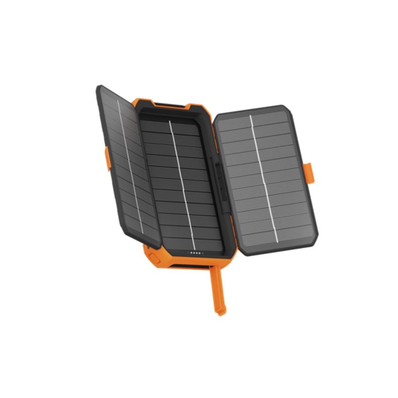 Bateria Solar Rugged 10.000 mAh Xtreme Series Xtorm Naranjo Negro