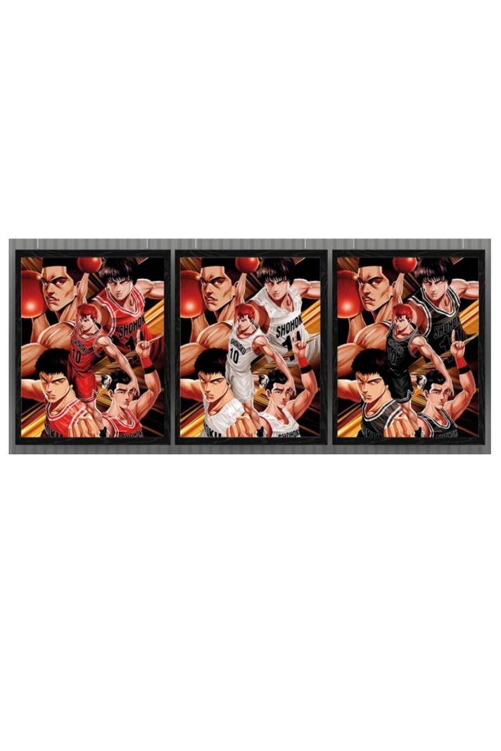 Slam Dunk Cuadro 3D Efecto Lenticular 3 imagenes en 1-0