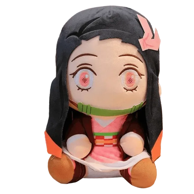peluche demon slayer nezuko 40cm Rosado