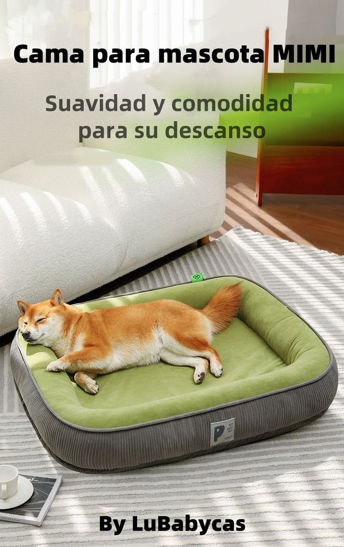 Cama Para Mascota Desmontable 75x60cm LuBabycas-1