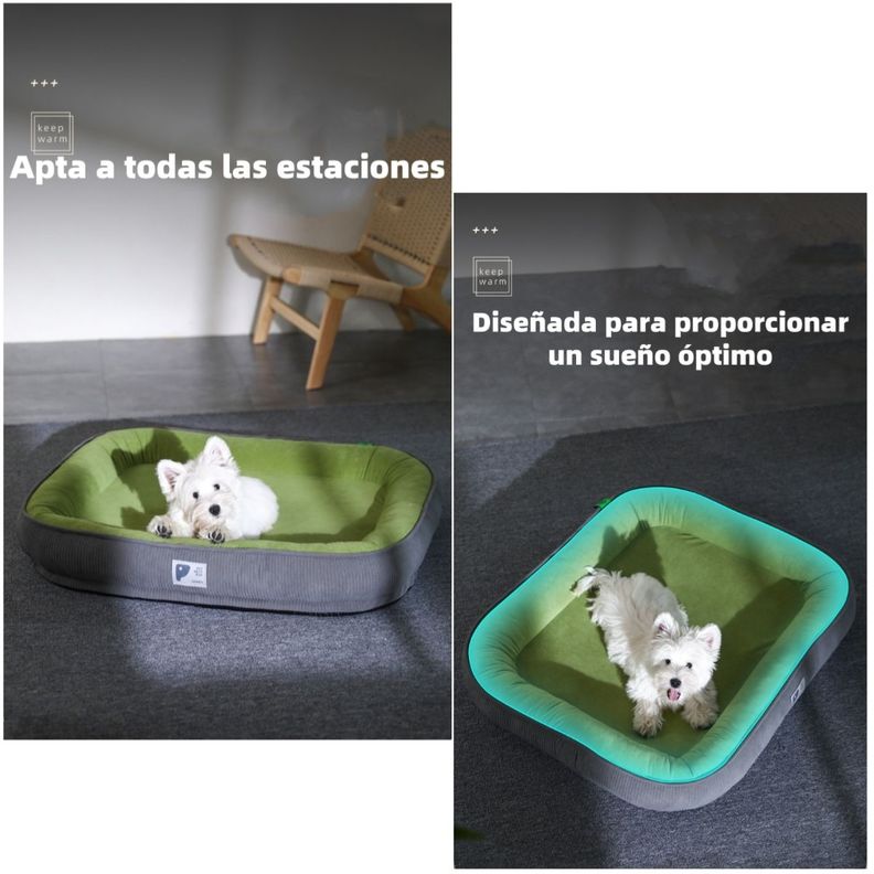 Cama Para Mascota Desmontable 75x60cm LuBabycas-3