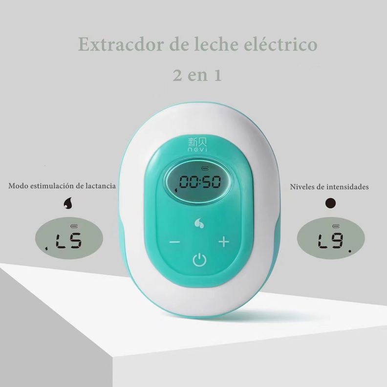 Extractor De Leche Eléctrico 9 Niveles Inalambrico Lubabycas-4