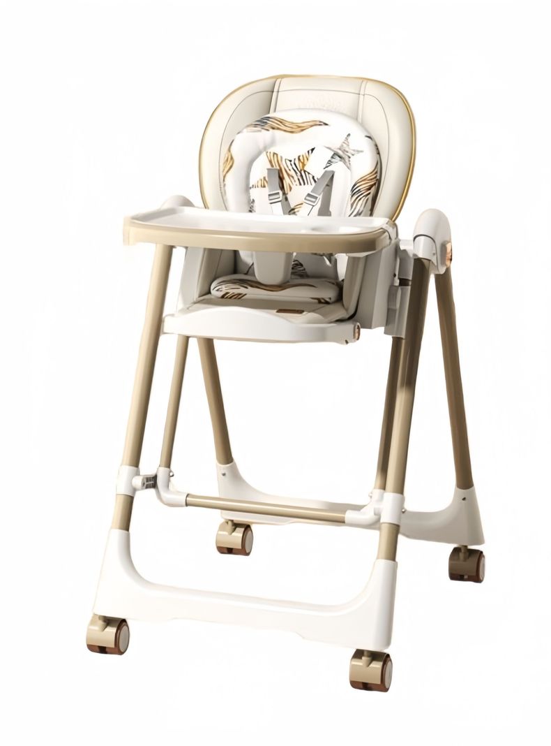 Silla De Comer Columpio 2 En 1 LuBabycas Blanca a $74.990