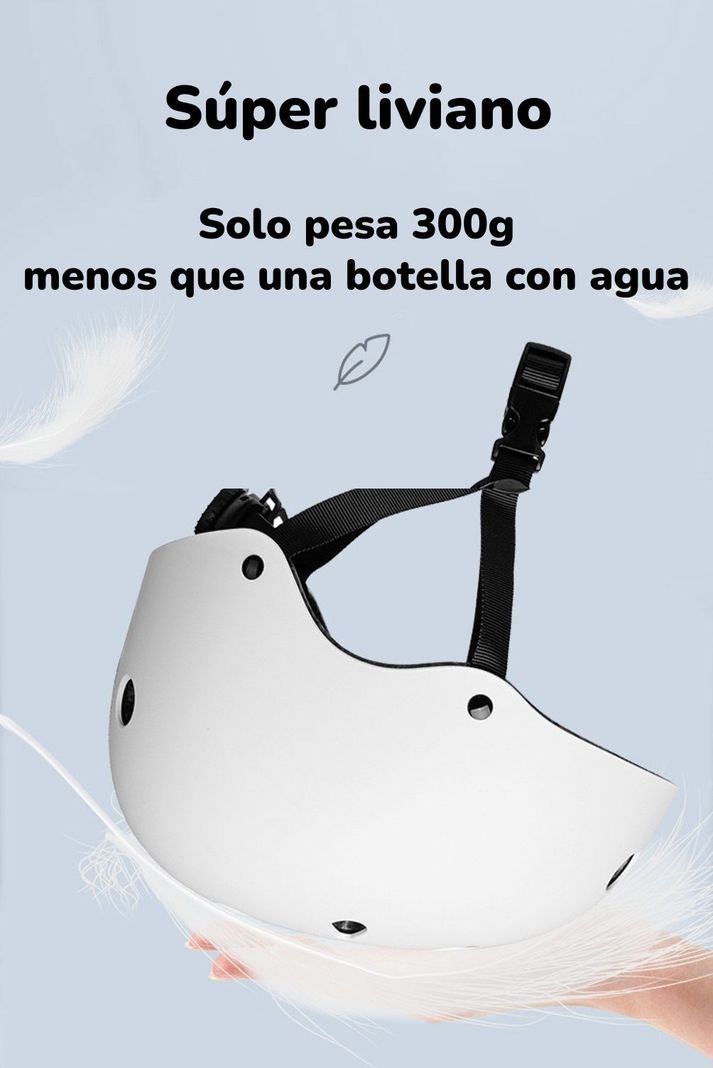 Casco Infantil Bicicleta Regulable Fantasy Blanco LuBabycas-4