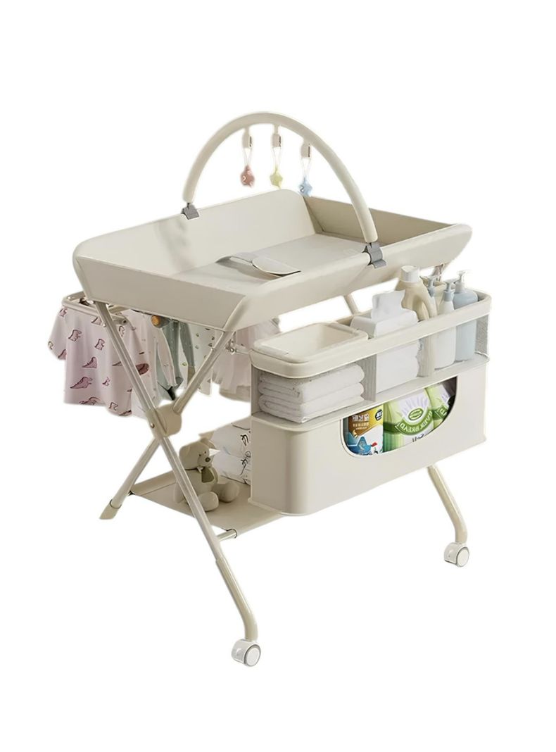 Mudador De Pañales Plegable Regulable Canasto Line LuBabycas a $35.990