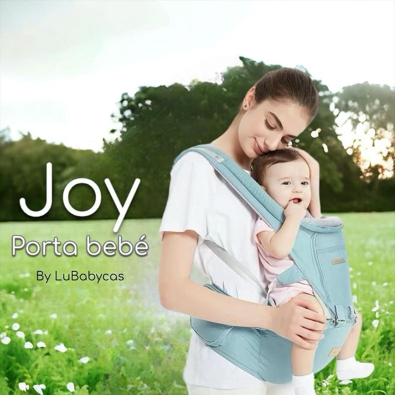 Portabebé Ergonómico Multifuncional 3 En 1 Lubabycas Rosado-1