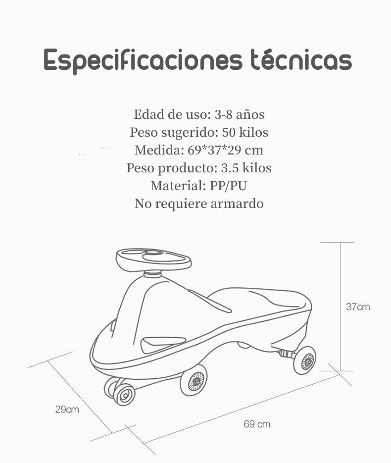 Andador Correpasillo Swing Car Andador Gris By Lubabycas-7
