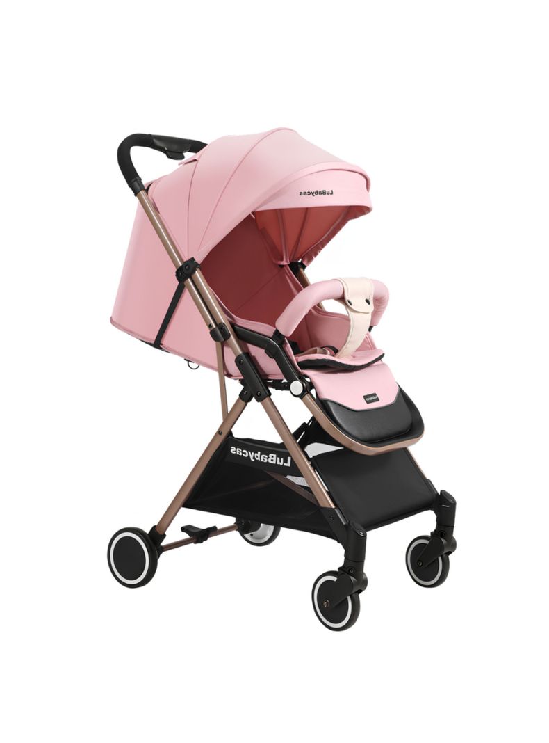 Coche De Paseo Ultra Liviano 0-3 Anos GTS LuBabycas Rosado