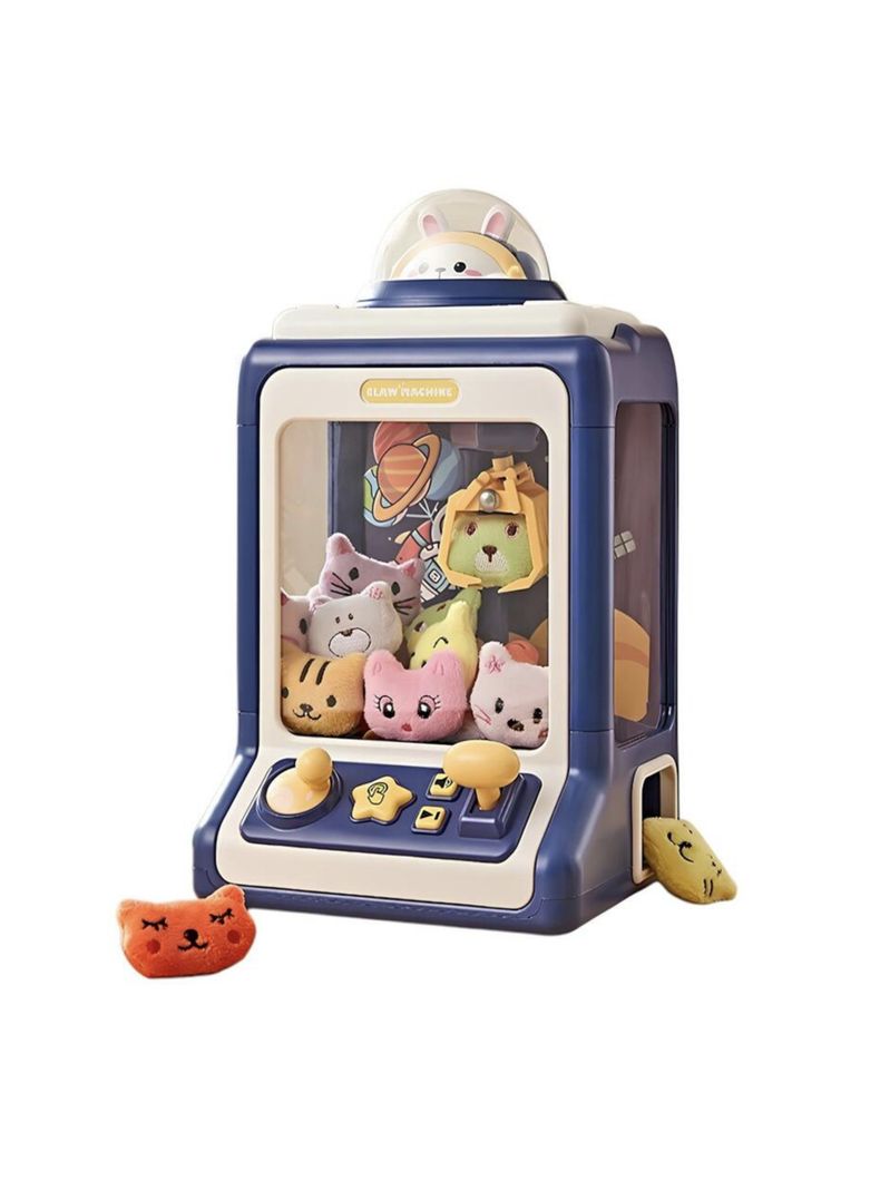 Juego Maquina De Peluches Musical Ninos Azul LuBabycas
