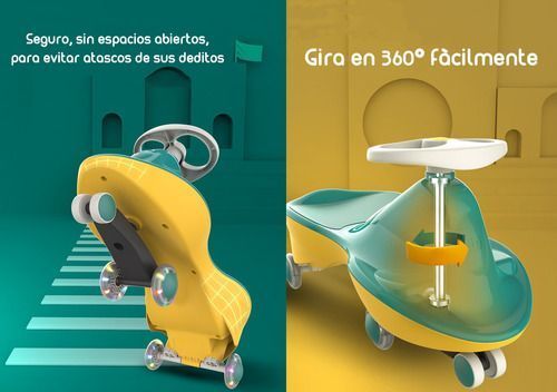 Andador Correpasillo Swing Car Andador Verde By Lubabycas-5