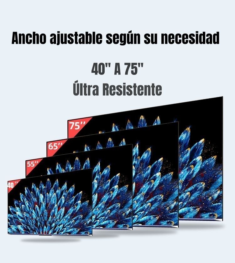 Soporte TV Ajustable Doble Brazo 40'' A 75'' By LuBabycas-6