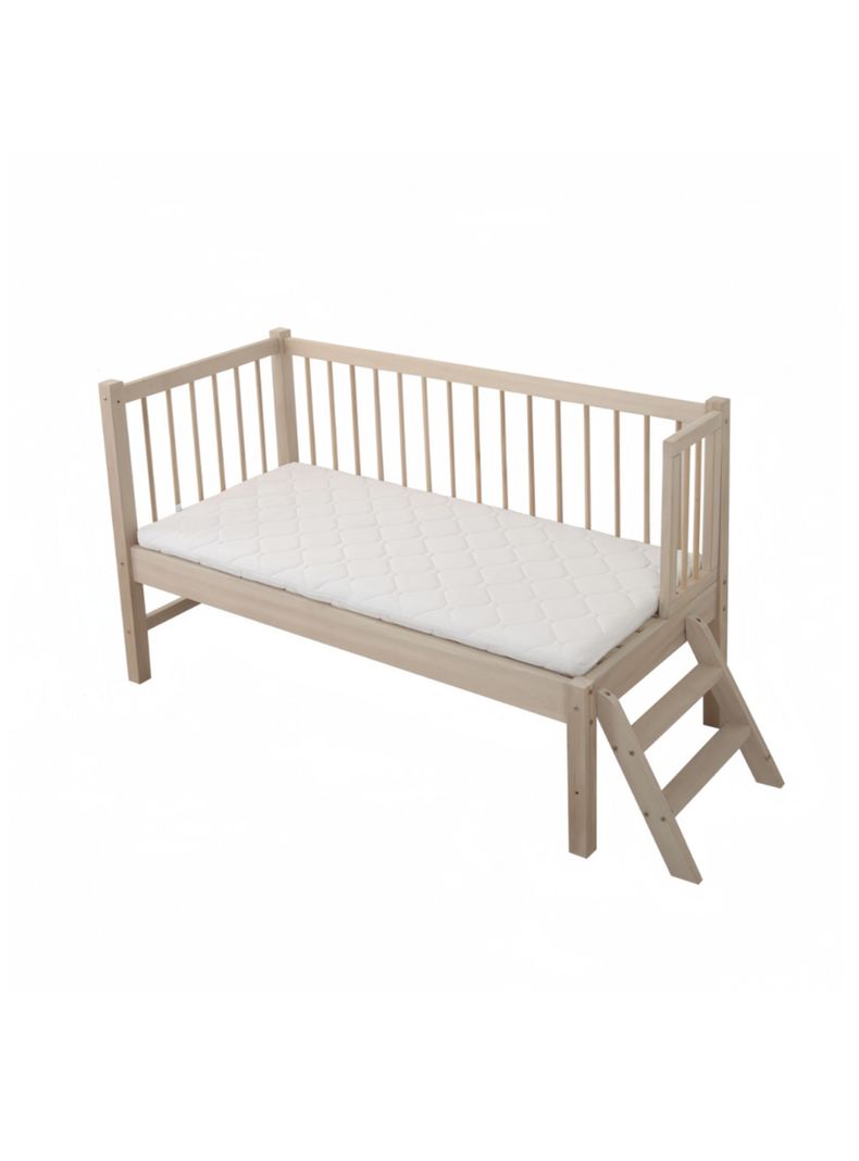 Cama Cuna Colecho Madera 150*70*86cm Con Colchón LuBabycas-0